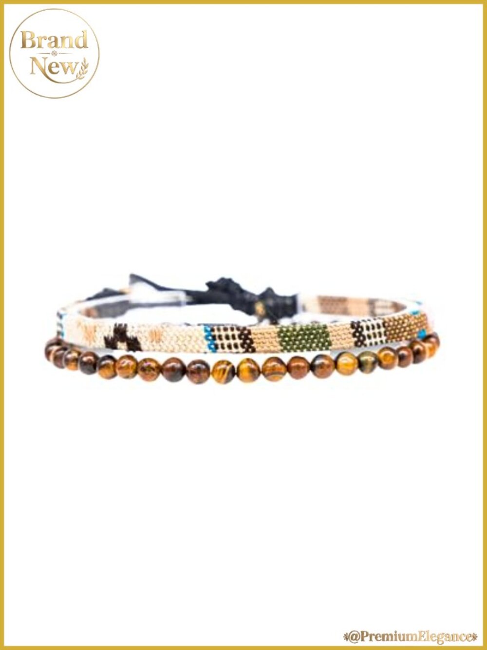 Boho Surfer Bracelets for Women Men, Adjustable Cotton Rope Beach Bracelet Set